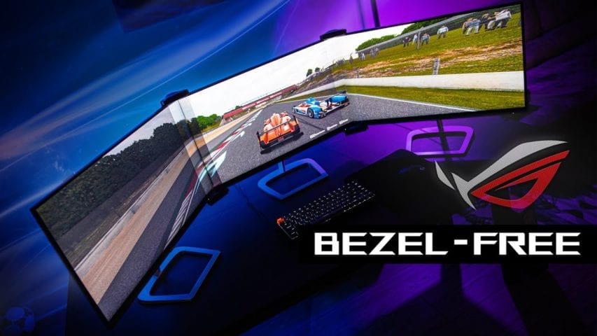 asus bezel free kit